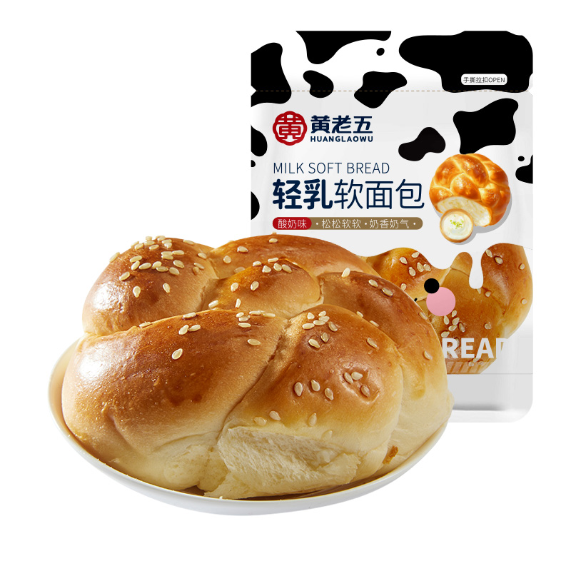 【整箱】轻乳酸奶软面包420g
